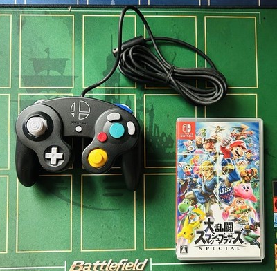 Official Nintendo Super Smash Bros. Ultimate Edition GameCube Controller & Game