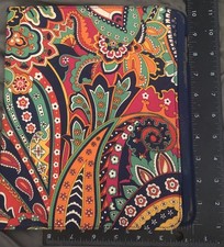 Vera Bradley Tablet Folio Case Fits 9.7  Ipad Venetian Paisley Pre owned