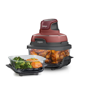 BRAND NEW Ninja Crispi 3-in-1 Portable Air Fryer, 4 Qt & 5 Cup - FN100RD Red