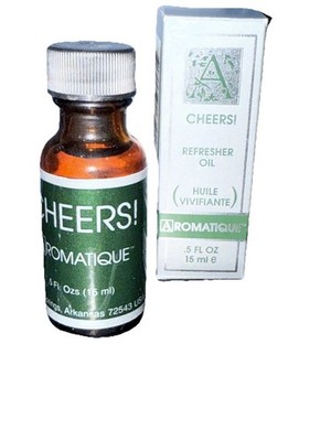 Aromatique CHEERS! Discontinued refresher oil .5 fl oz New In Box RARE