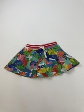 Mini Boden Skirt Girls 7-8 Years Multicolor Ocean Animal Print Jersey Skater