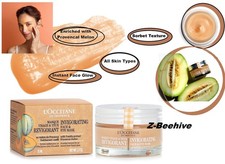 L Occitane En Provence INVIGORATING FACE  EYE MASK 2.7 OZ NIB