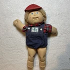 Vintage Cabbage Patch Kid-CPK- 1986 Blue eyes, Tan Loop Yarn Hair,Cute w/ outfit