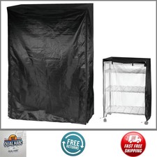 Shelf Units Cover Heavy Duty Waterproof Wire Rack Cover 36x14x54 Inch