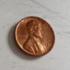 1951-D AU Red Lincoln Wheat Cent ~ Free Shipping! #1