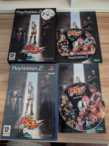 King of Fighters Maximum Impact Ltd Edition For PlayStation 2 PS2 Complete 