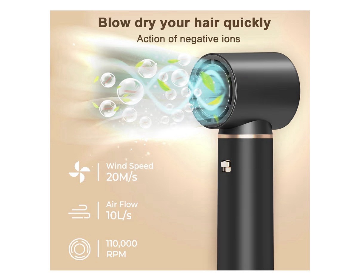 DRYHSIP 5 in 1 Hot Air Brush Hair Dryer Styler Set 32.4mm Curling Barrels Kit