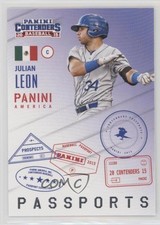 2015 Panini Contenders Passports Julian Leon #11 o6n