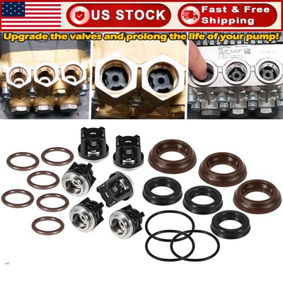 #ad For Annovi Reverberi AR1857 Pressure Washer Packing Kit Water Pump Check Valves $49.99