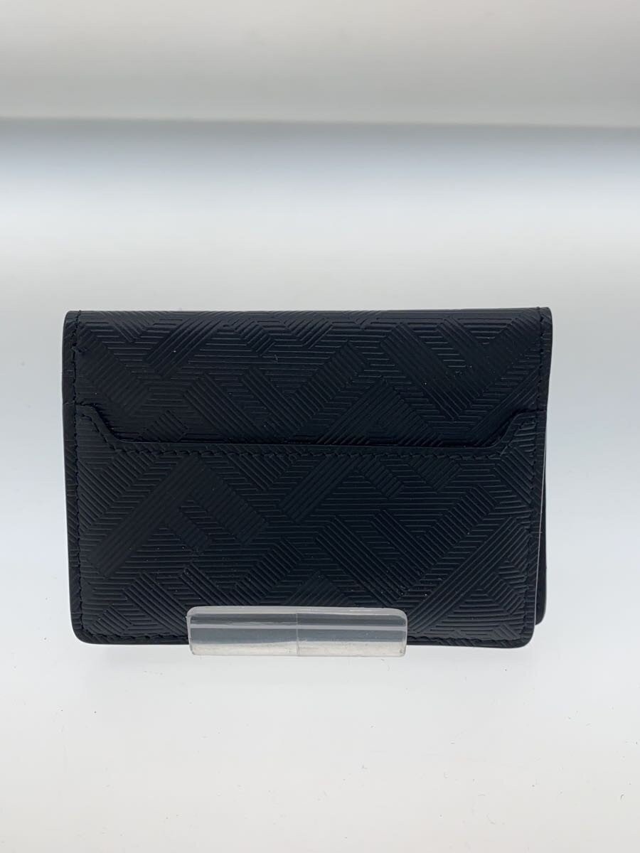 FENDI Leather Card Case Black Men's thumbnail 2