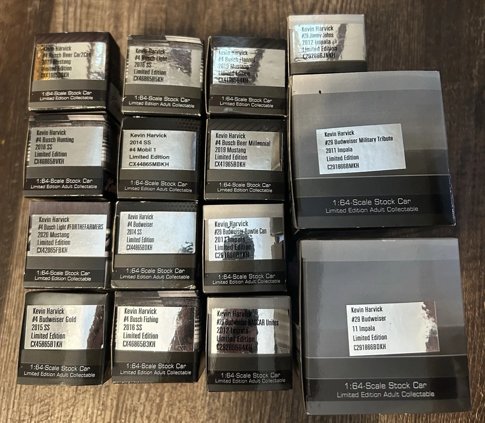 Kevin Harvick 1/64 Lote de 15 Diecast Foto 3 de 4
