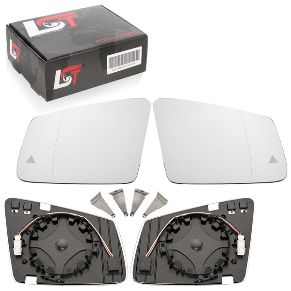 2X Seitenspiegel Toter Winkel Set AsphäRisch FüR Mercedes C-Klasse S204 C204-image