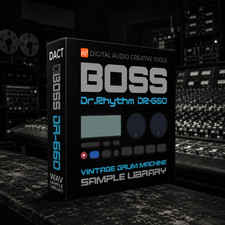 Boss DR-660 Drum Machine Sample Library