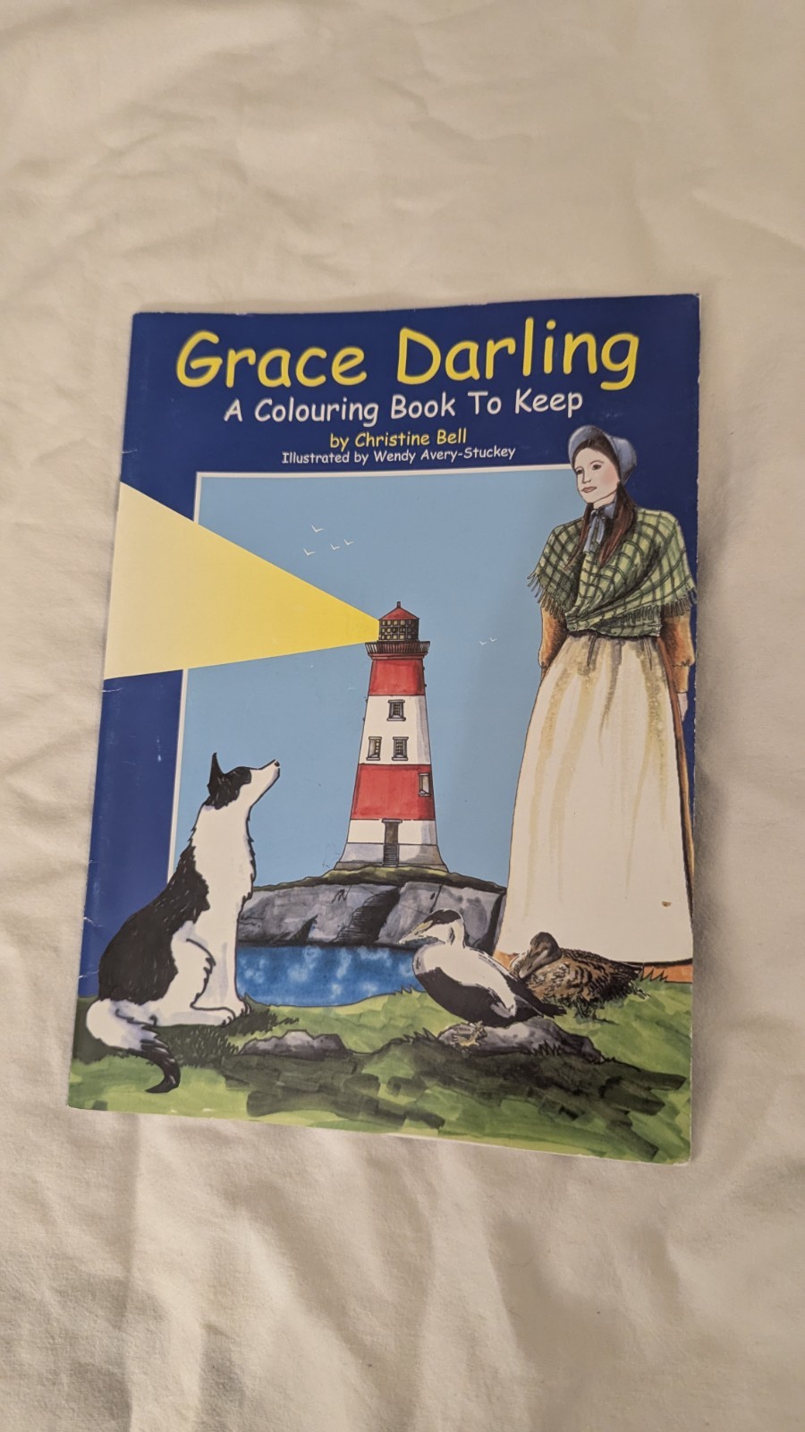 Grace Darling A Colouring Book To Keep By Christine Bell (Paperback 2014)