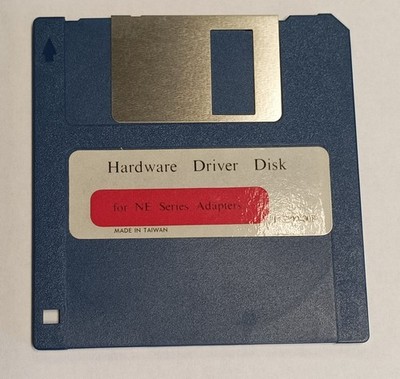 Original Hardware Treiber Disk für NE Series Adapter - funktionstüchtig