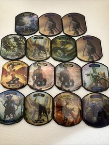 Mtg Ultra Pro Relic Token Life Counter Nicol Bolas Merfolk Gideon Foil Lot Of 15