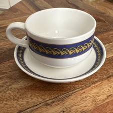 British Airways Concorde Royal Doulton Coffee Cup & Saucer Droop Nose Rare Set