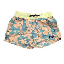 Patagonia Kids Swim Trunks Youth Girls Large Floral Costa Rica Baggies Shorts