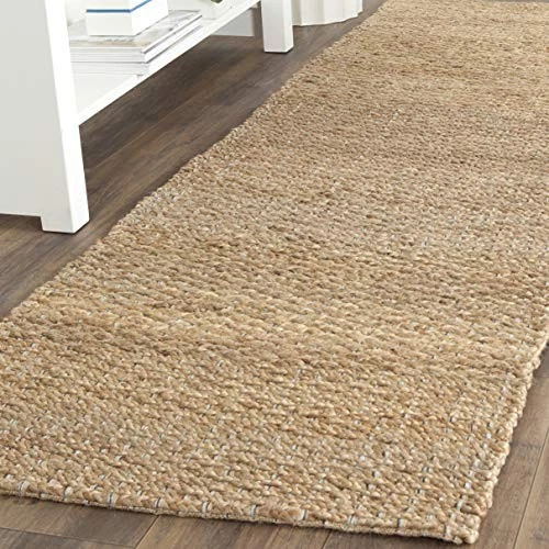  Natural Fiber Collection Runner Rug - 2'6" x 10', Light Blue & Natural,  - Image 2 of 4