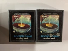 2 Atari 2600 Space Invaders Arcade Cartridge Untested No Manual