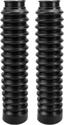 2Pcs Front Fork Gaiters Replacement 30Mm TOP, 40Mm BOTTOM, 220Mm LONG, Motorcycl