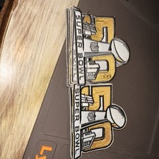 Super Bowl 50 Fabric Patch - excellent condition