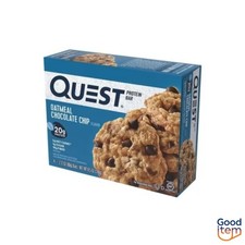 Quest Nutrition Oatmeal Chocolate Chip Whey Protein Bars - 20g Protein - 12ct
