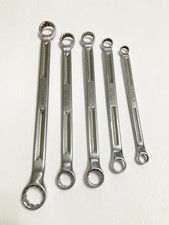 5-vintage Snap-on Sae 12-point Box End Offset Wrenches Xv U.s.a