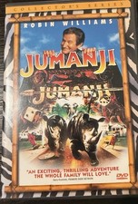 Jumanji DVD, Collector  s Series Robin Williams Family Adventure Tested