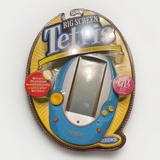 NEW Tetris Big Screen Sealed 2005 Handheld Electronic Game Radica 3 in 1 Lighted