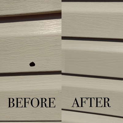 #ad #ad Mendyl Vinyl and Stucco Siding Repair Kit Cover Any Cracks amp; Holes 2 Patches $11.99