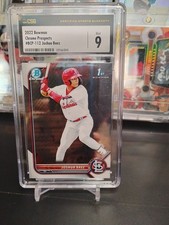 2022 Bowman Chrome Prospects Joshua Baez #bcp-112 💎 Gem 9
