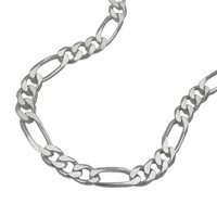 Armband 4,8Mm Figarokette Flach Silber 925 21Cm | Gallay | Ean 4051288043889