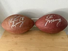 Peyton Manning And Eli Manning Signed Official NFL Balls