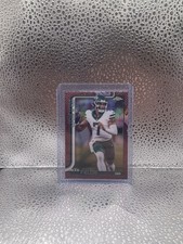 2025 Justin Fields  Topps Chrome Leather Football Pigskin Refractor