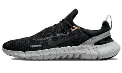 Nike Free Run 5.0 Next Nature Black Grey CZ1884-006 Men's Running Shoes NEW