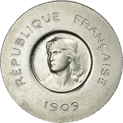 Monnaie, France, 10 Centimes, 1909, ESSAI, SPL, Aluminium, Gadoury:278 - Photo 1/2
