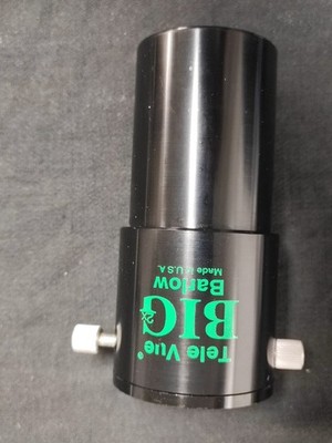 019 Tele Vue BIG Barlow 2x für 2-Okulare 50,8-mm-Steckmaß