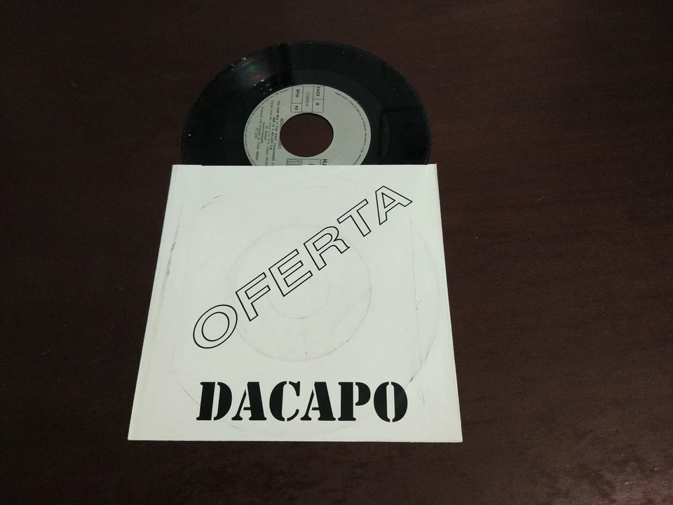 MODERN TALKING *YOU CAN WIN IF YOU WANT* 7'' DACAPO PROMO PORTUGUESE EDITION EXC - Image 2 of 2