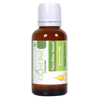Cloud Bud Pure Bitter Gourd Oil Momordica Charantia Cold Pressed Hair Skin