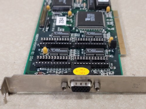 Tseng ET4000 Cardex 1MB PCI VGA Video Card DOS Retro Gaming used working #Z84 - Picture 5 of 7