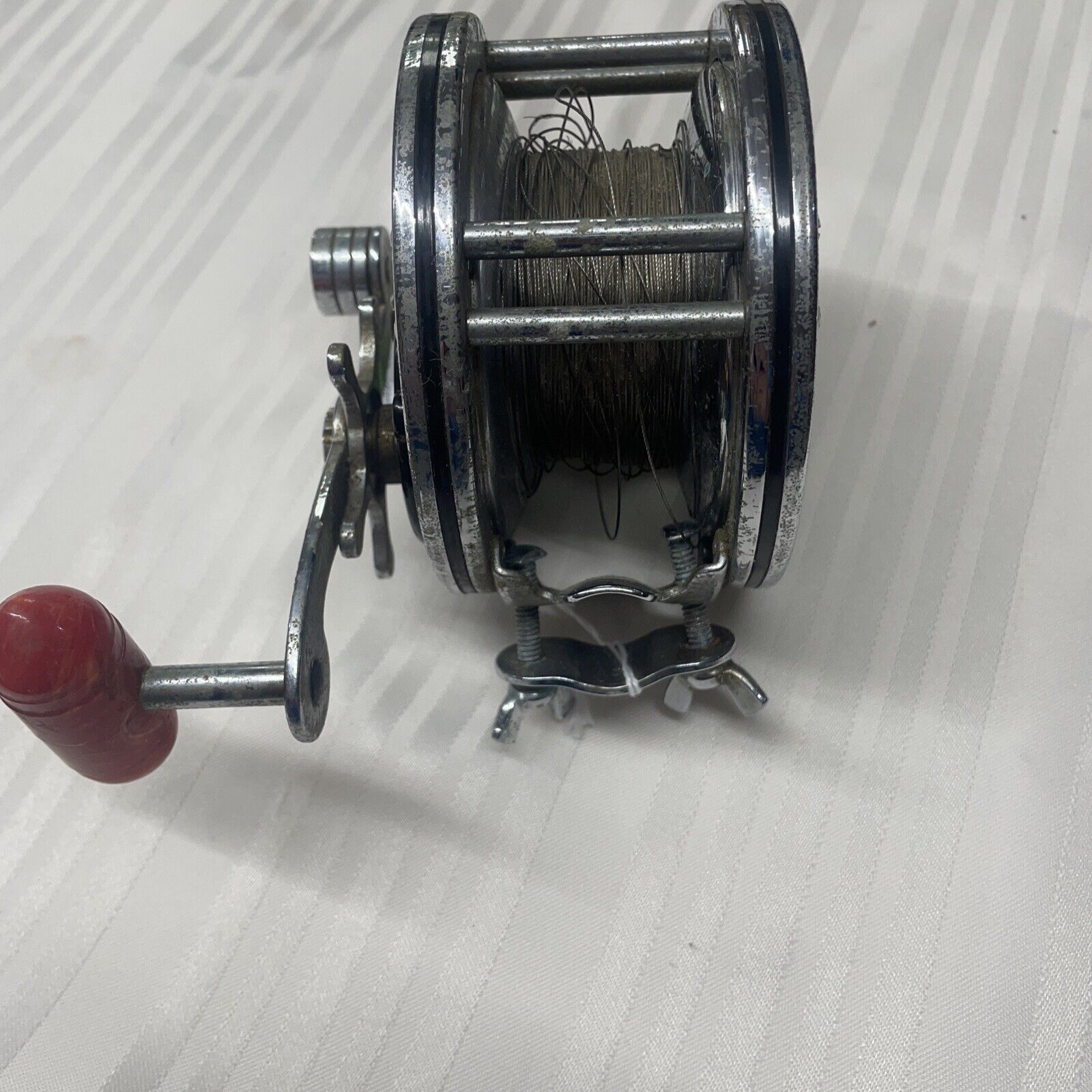 Penn No.49, Red Handle, Super Mariner Deep Sea Fishing Reel