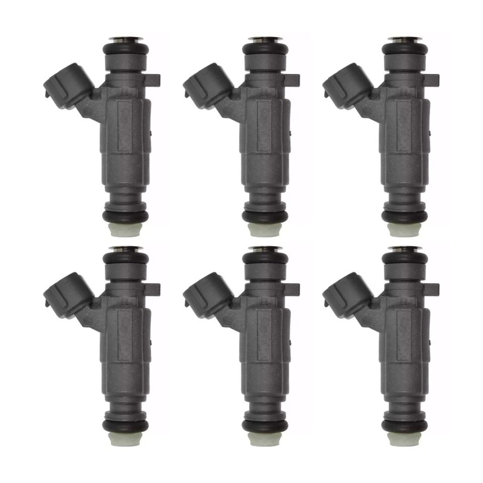 6pcs Fuel Injector FJ751 For INFINITI Q45 2003-2006 Nissan X-Trail 2002-2007 US - Изображение 2 из 4