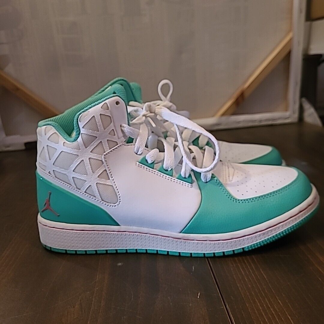 NWOB Jordan 1 Flight 3 Premium GG 'White Verde' 729519-100 NWOB Jordan 1 Flight 3 Premium GG 'White Verde' 729519-100