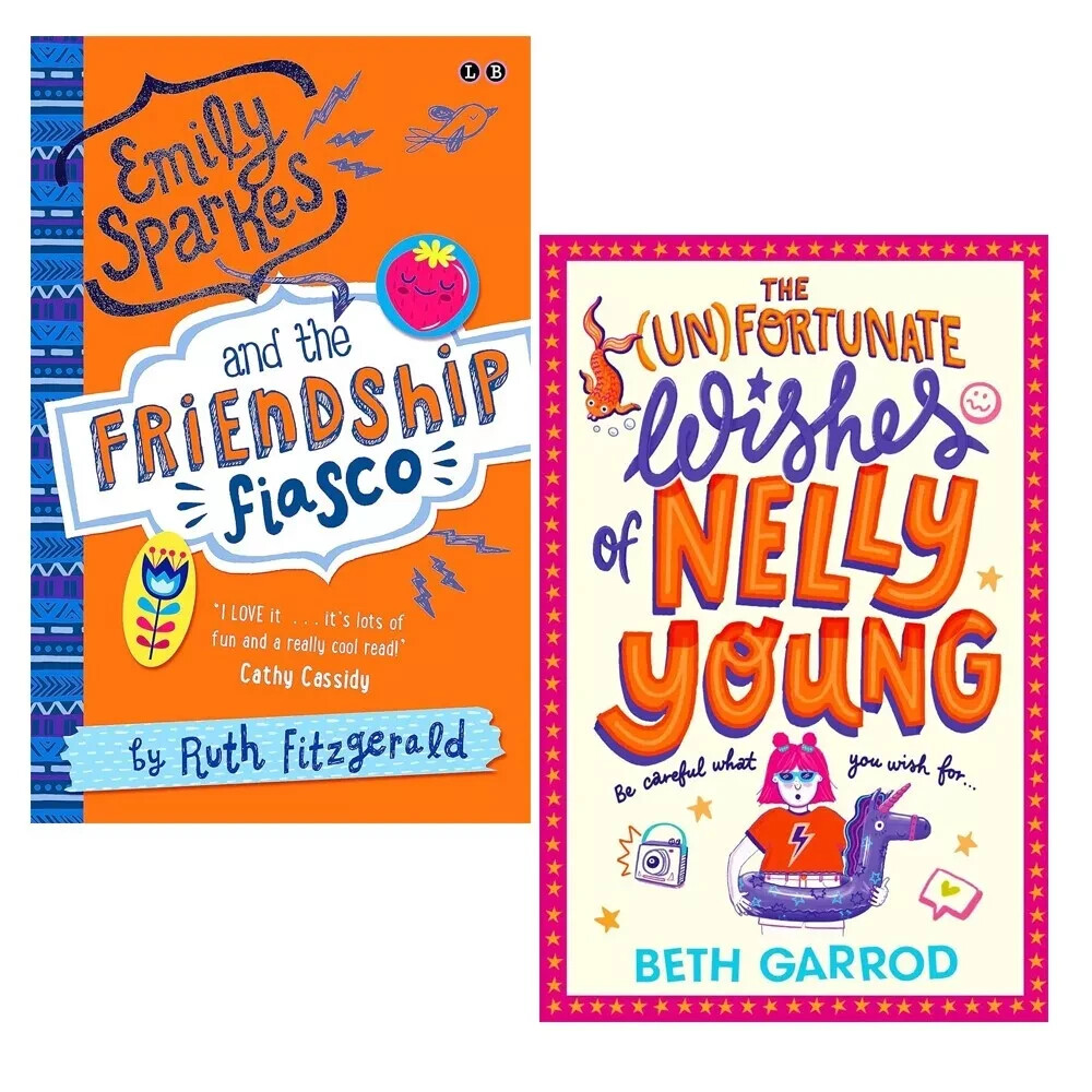 Emily Sparkes and Friendship Fiasco, Unfortunate Wishes of Nelly Young 2 Books
