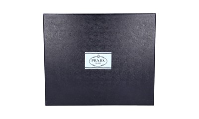 PRADA Velvet CRYSTAL Bow Brooch Slip-on Sneakers 1S125H Black - US