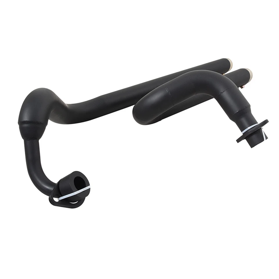 Black Exhaust Pipe Systems Fit for Yamaha V star 650 XVS650 Dragstar 650 XVS400 - Imagem 3 de 4