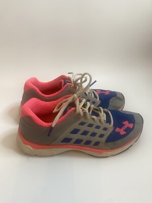 Under Armour Micro G Women’s Gray Running Shoes Size Medium 4D Foam  Insoles