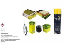 MANN FILTER Paket MANNOL Klimareiniger für VW Golf Plus 5M1 521 1.4 16V Caddy