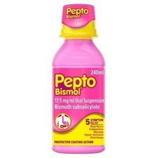 Image of PEPTO BISMOL ORAL SUSPENSION 240ML (MAX 1 PER ORDER)